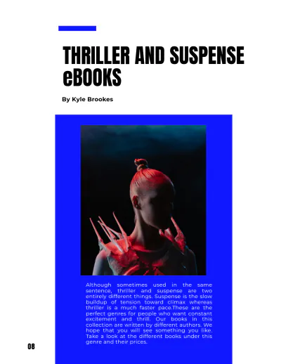 Free Modern E Book Catalog Template to Edit Online