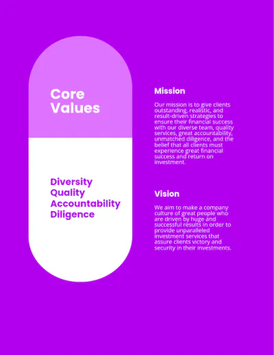 Free Company Prospectus Template to Edit Online