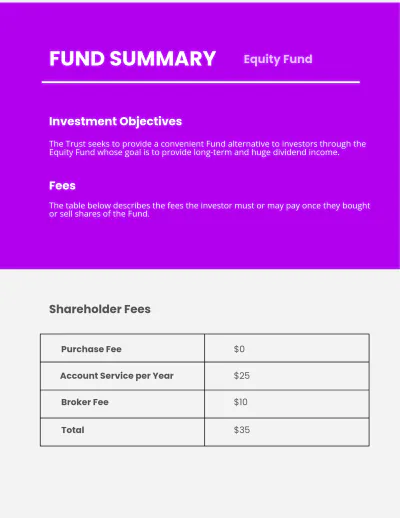 Free Company Prospectus Template to Edit Online
