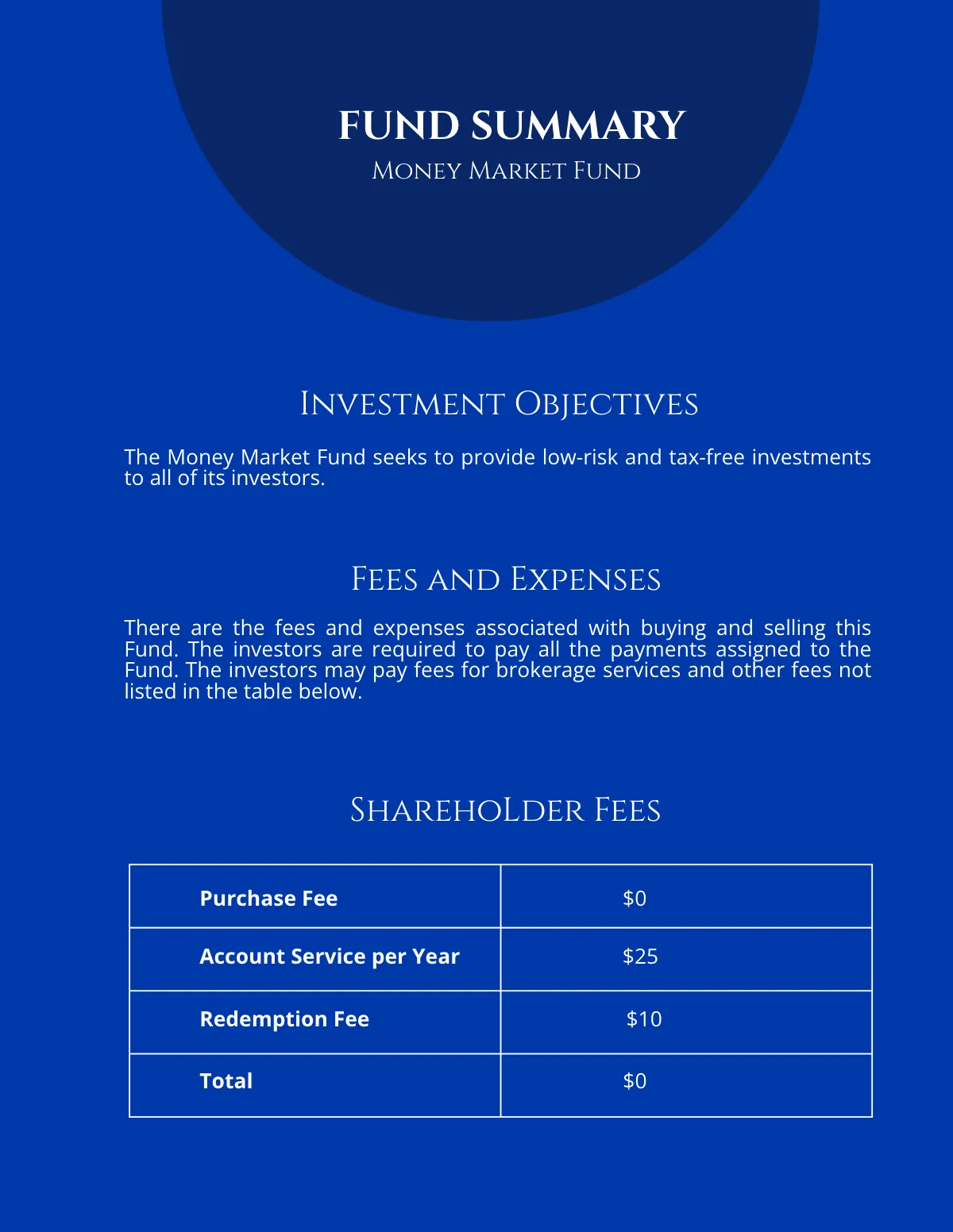 Free Investment Prospectus Template to Edit Online
