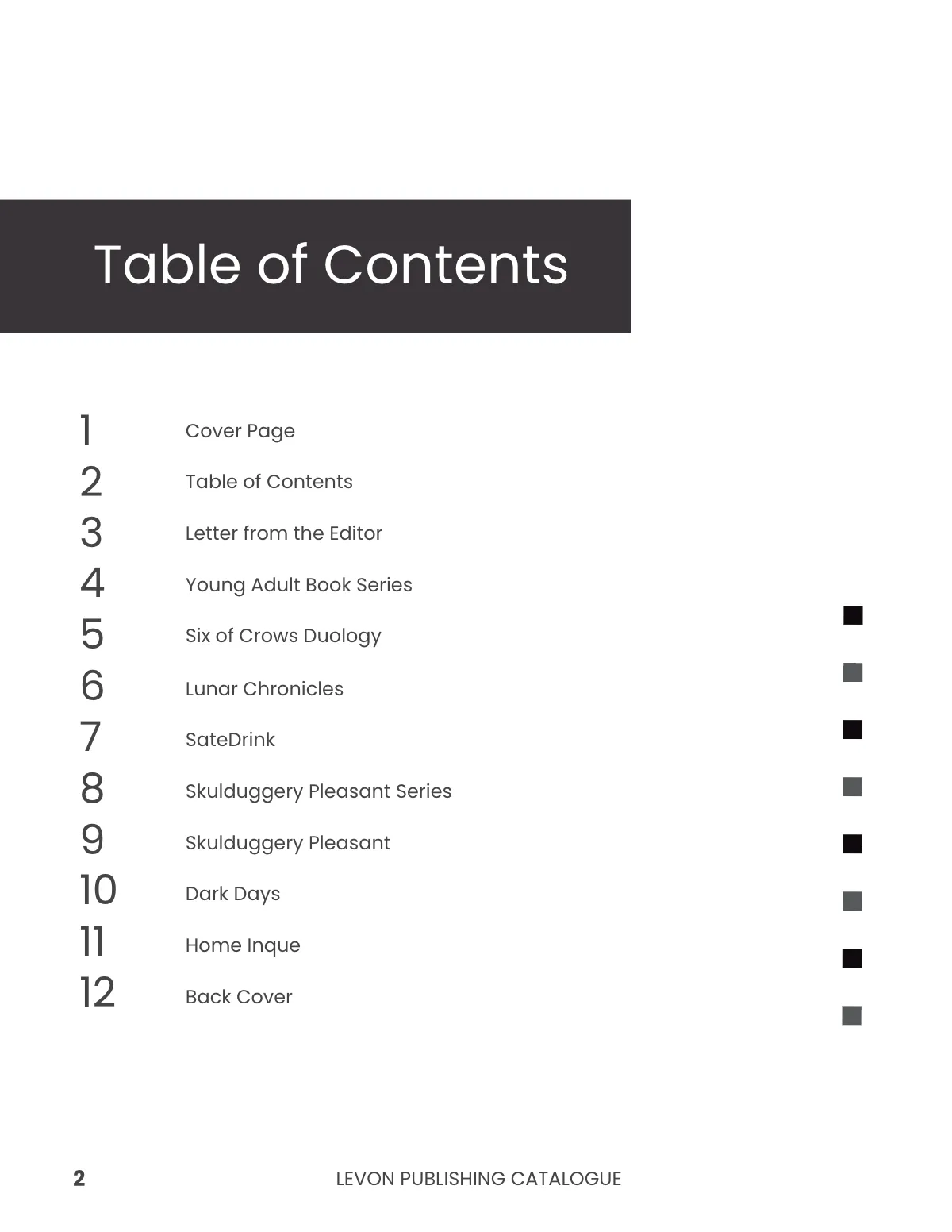 Free Book Publisher Catalog Template to Edit Online