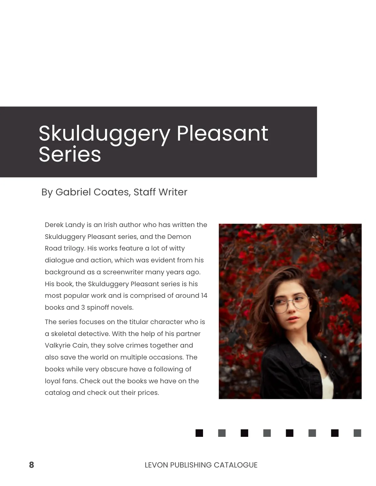 Free Book Publisher Catalog Template to Edit Online