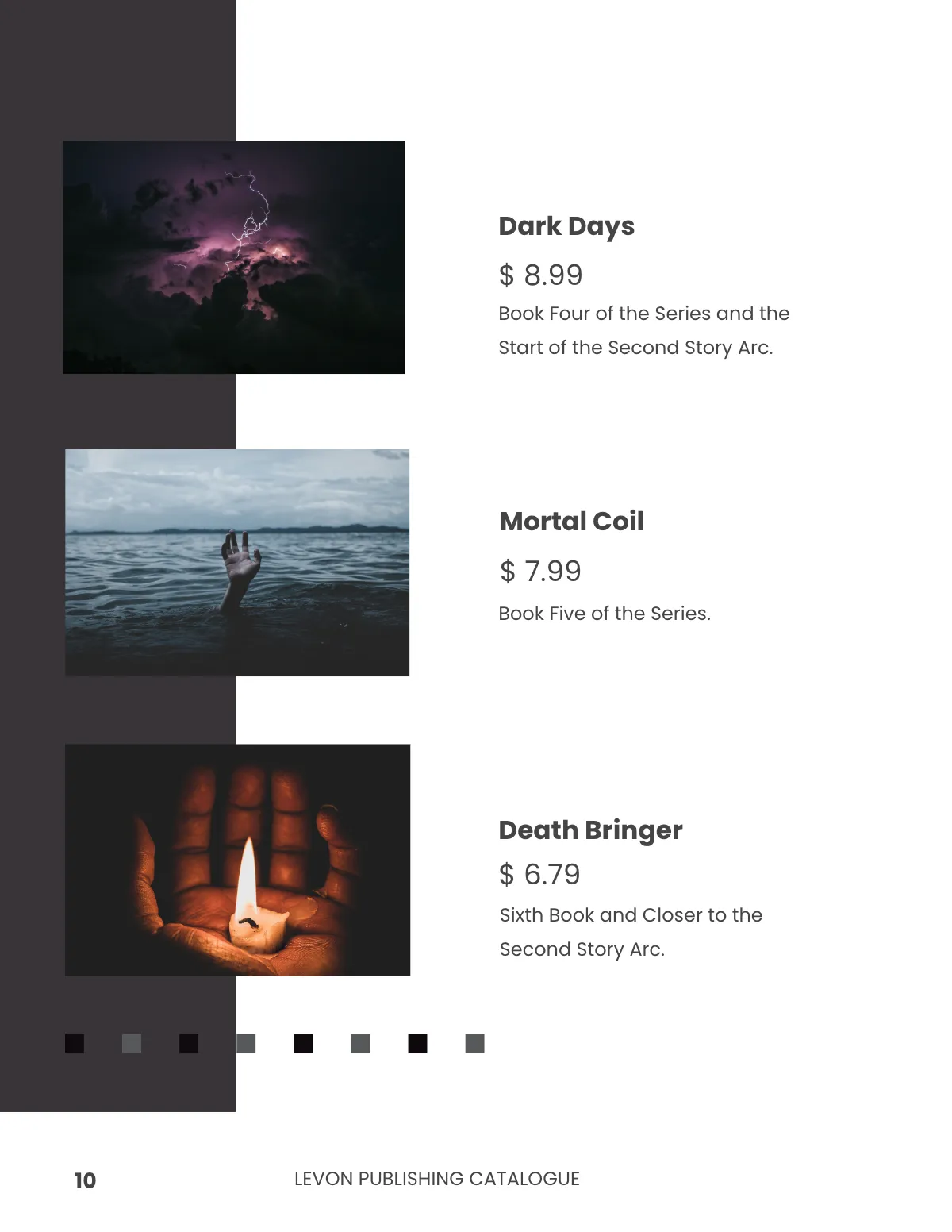 Free Book Publisher Catalog Template to Edit Online