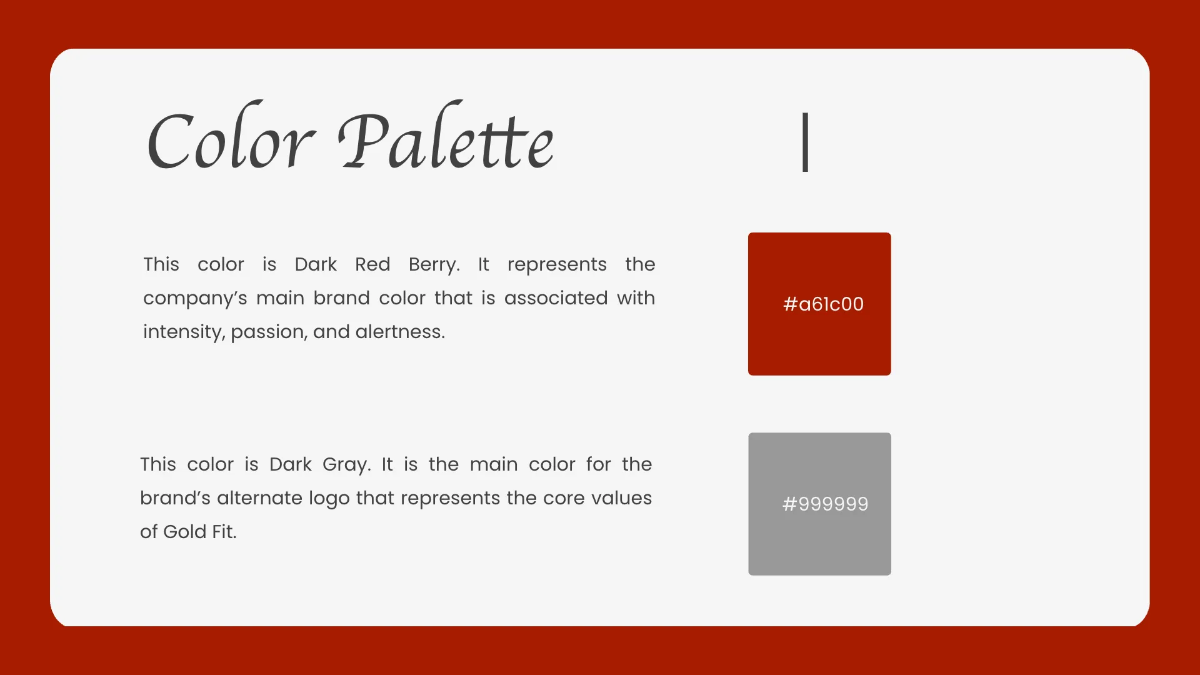 Free Fitness Brand Guidelines Template to Edit Online