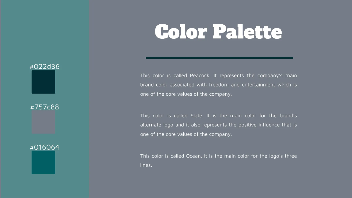 Free Company Brand Guidelines Template to Edit Online