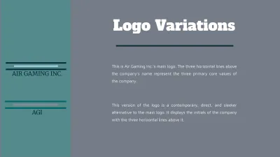 Free Company Brand Guidelines Template to Edit Online