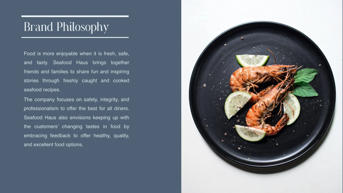 Free Restaurant Brand Guidelines Template to Edit Online