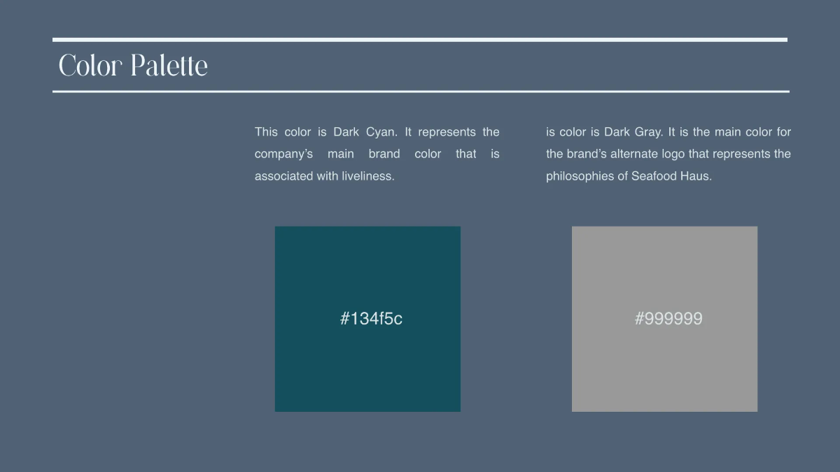 Free Restaurant Brand Guidelines Template to Edit Online