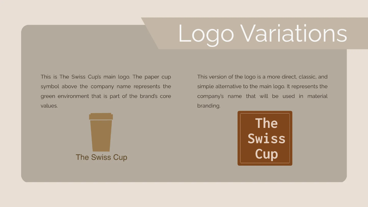 Free Coffee Shop Brand Guidelines Template to Edit Online
