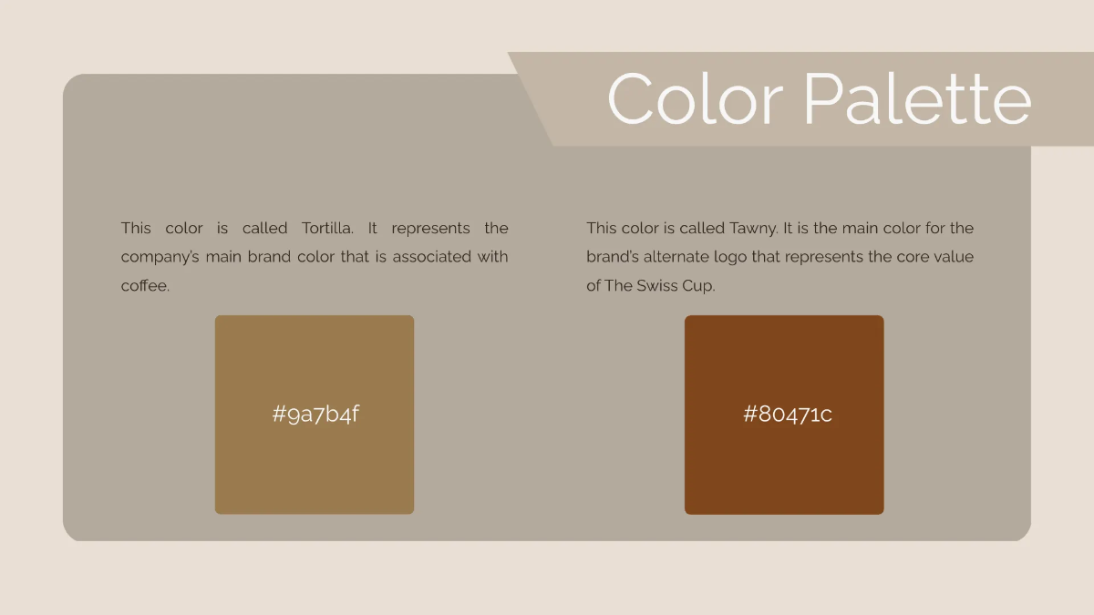 Free Coffee Shop Brand Guidelines Template to Edit Online