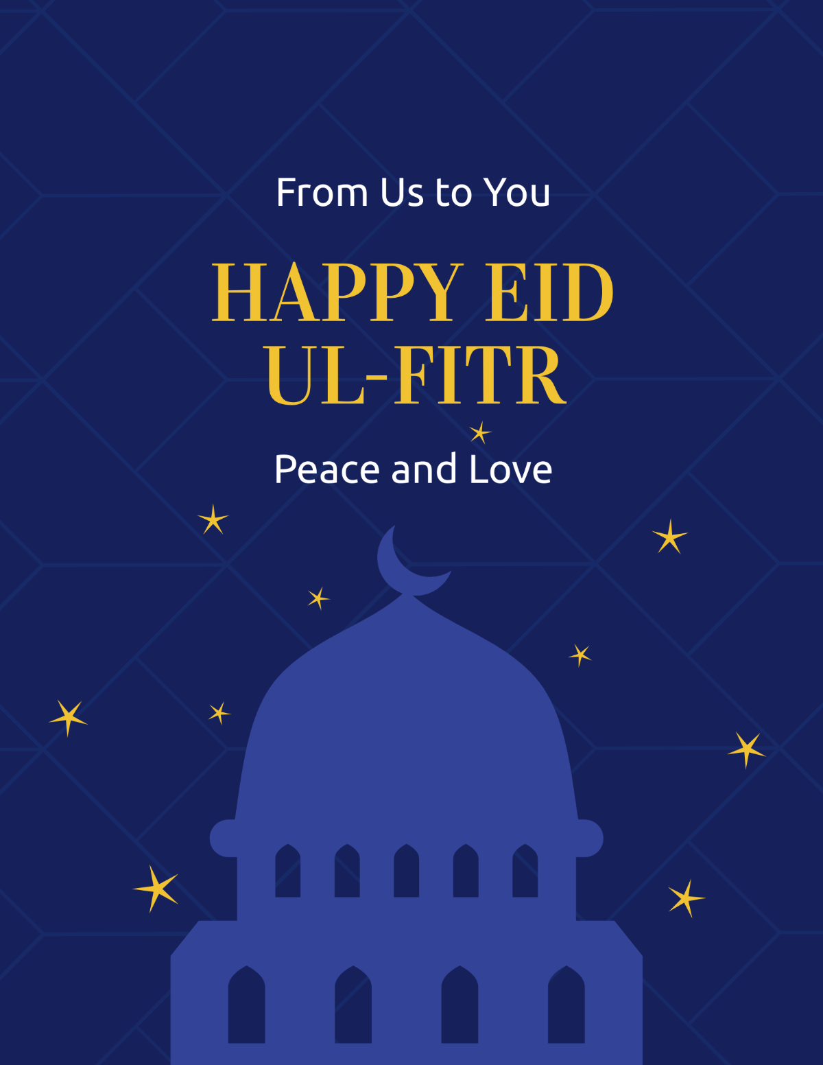 Happy Eid ul-Fitr Flyer Template