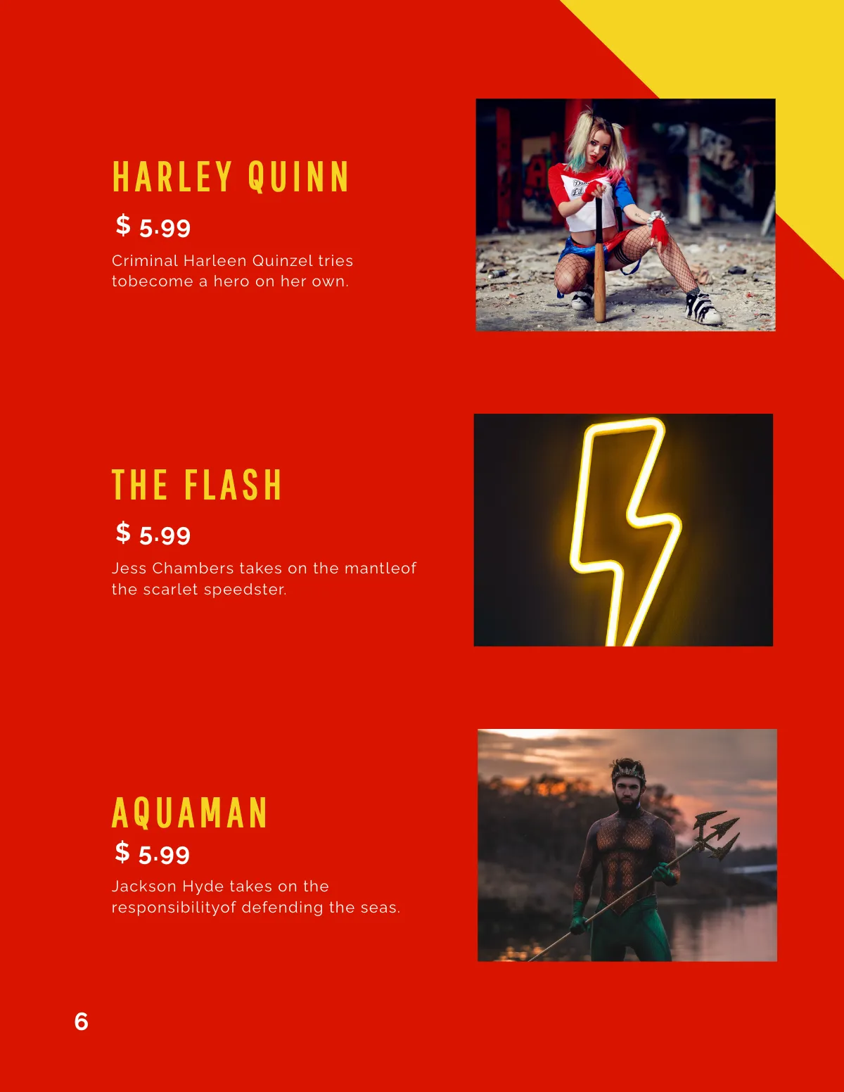 Free Comic Book Catalog Template to Edit Online