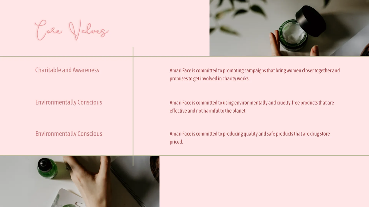 Free Beauty Brand Guidelines Template to Edit Online