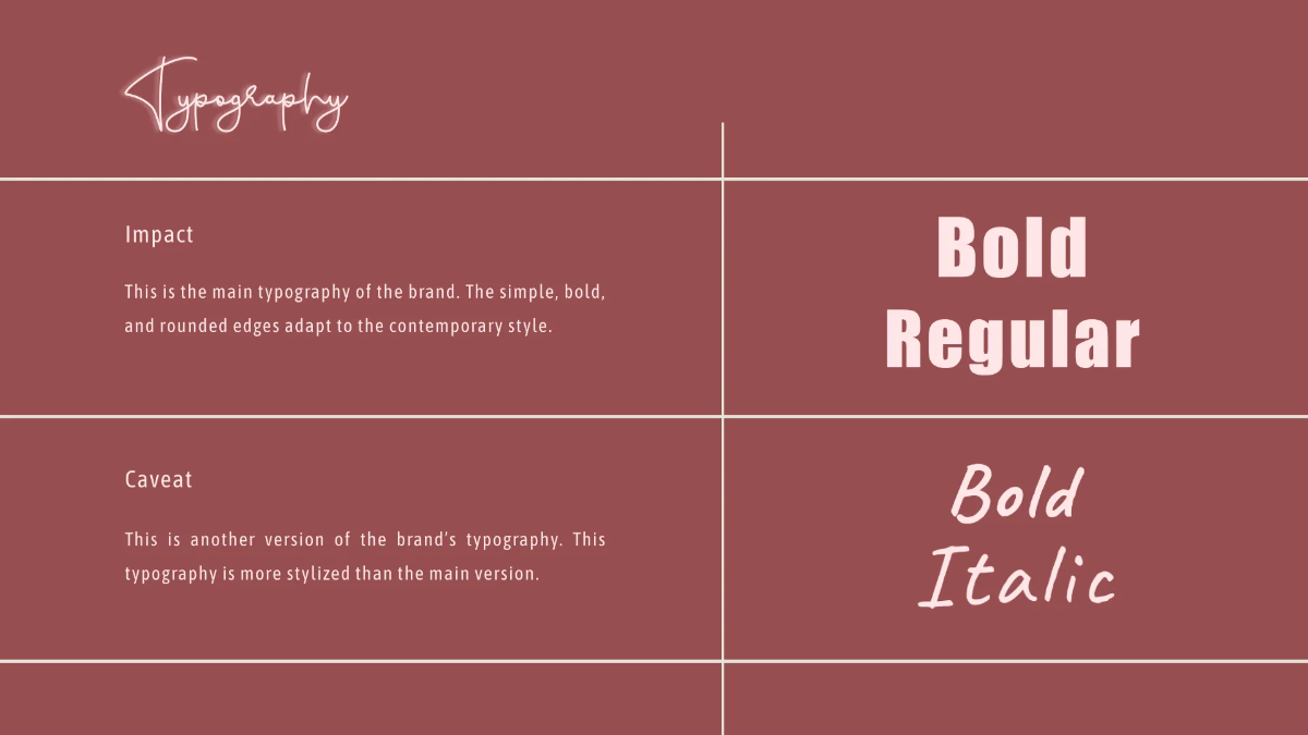 Free Beauty Brand Guidelines Template to Edit Online