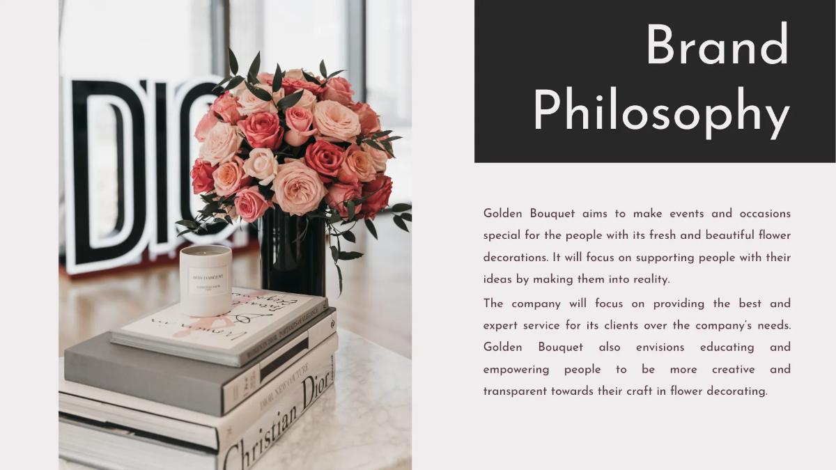 Free Floral Brand Guidelines Template to Edit Online