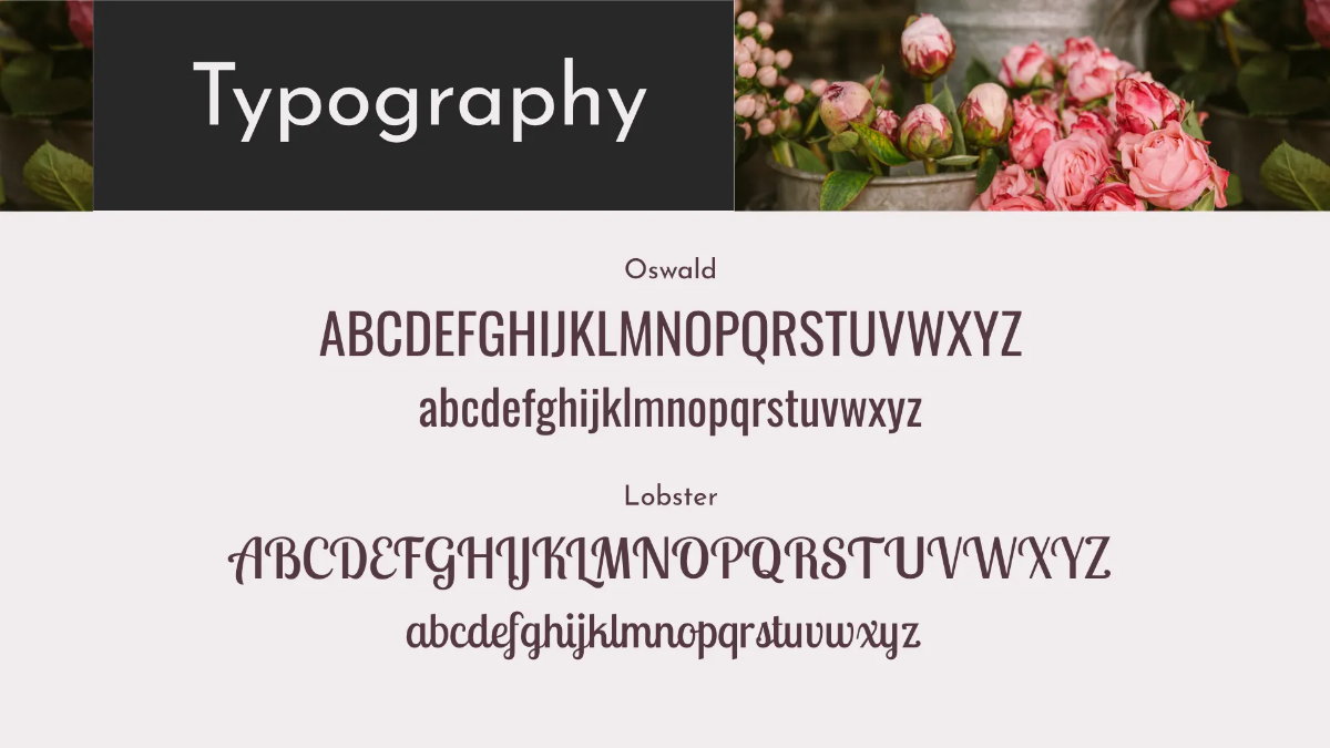 Free Floral Brand Guidelines Template to Edit Online