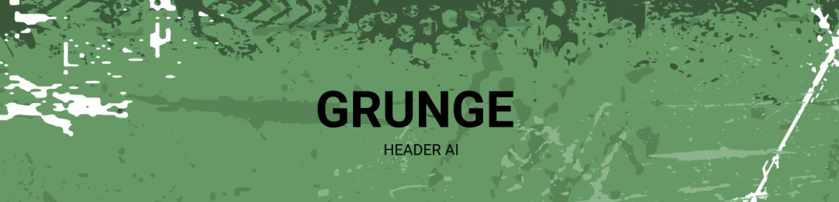 Grunge Header AI