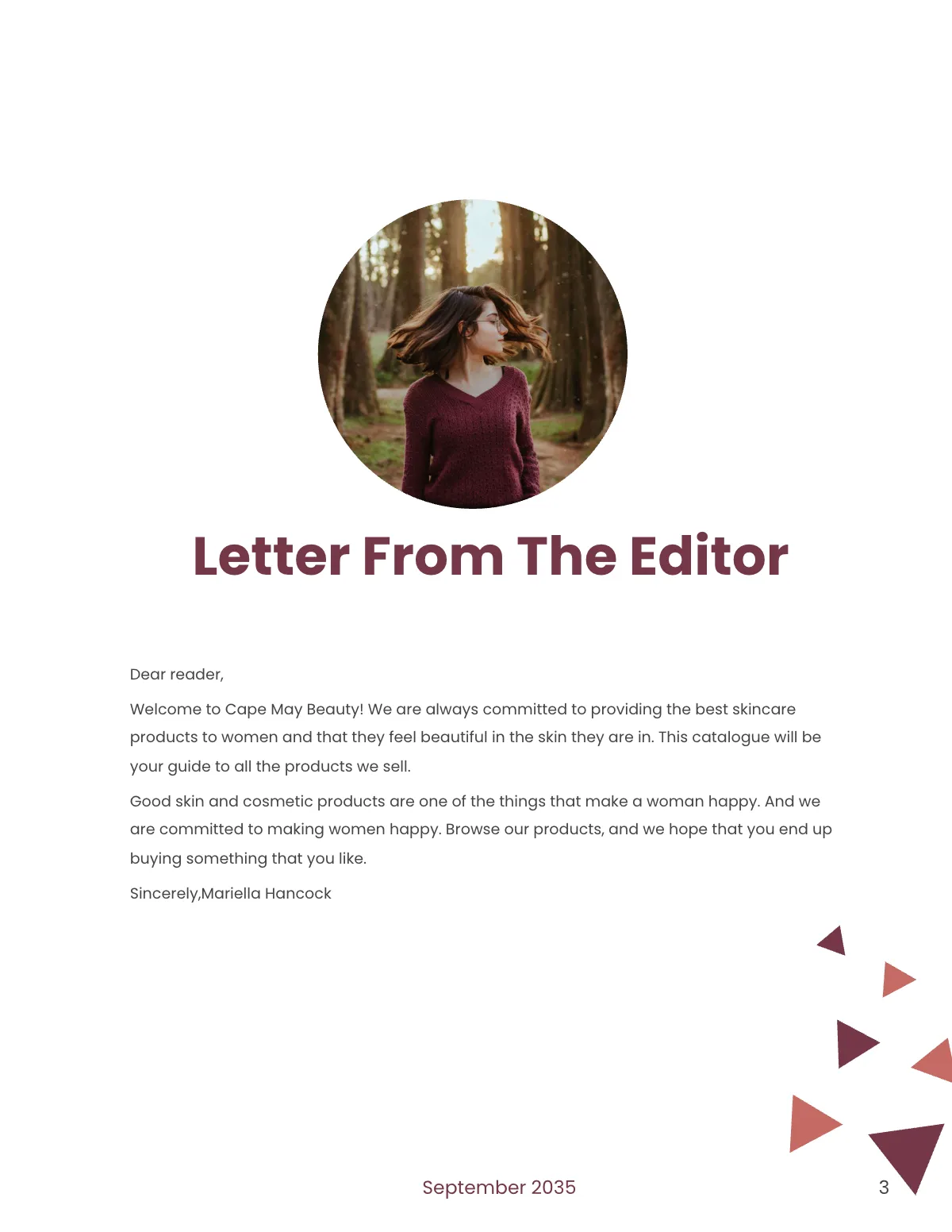 Free Business Product Catalog Template to Edit Online