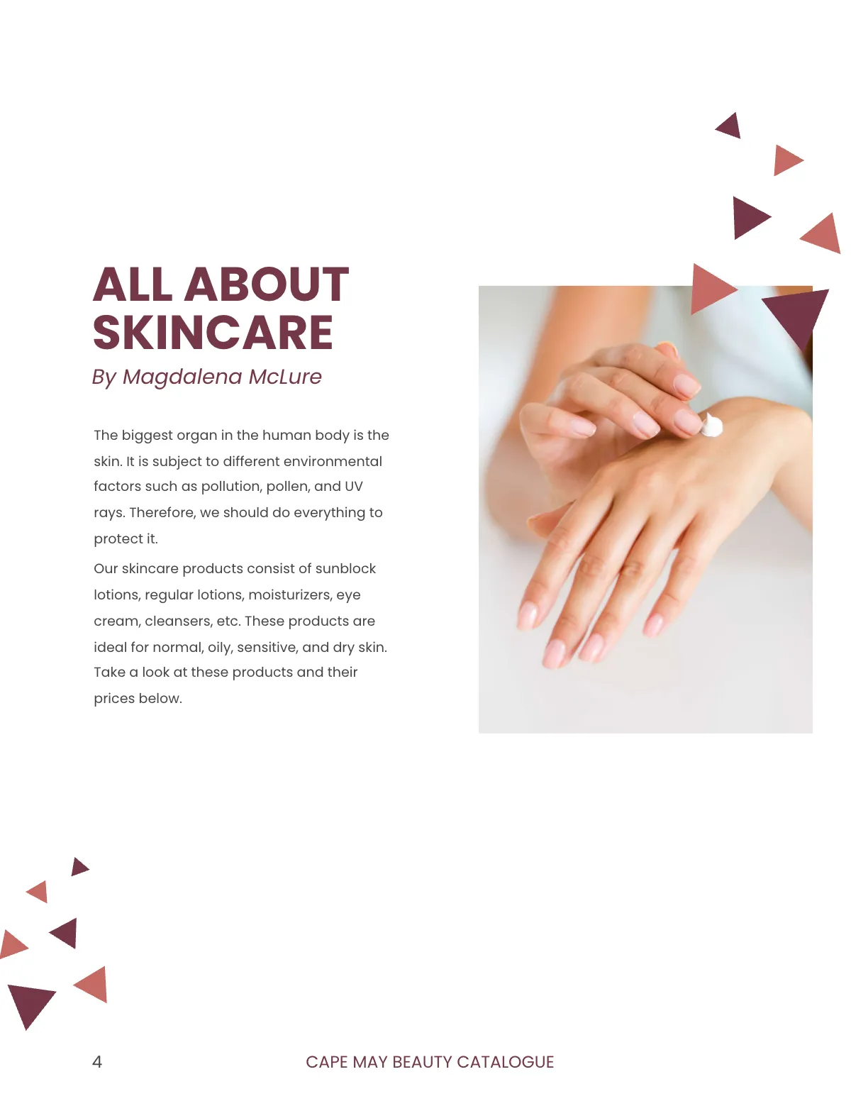 Free Business Product Catalog Template to Edit Online