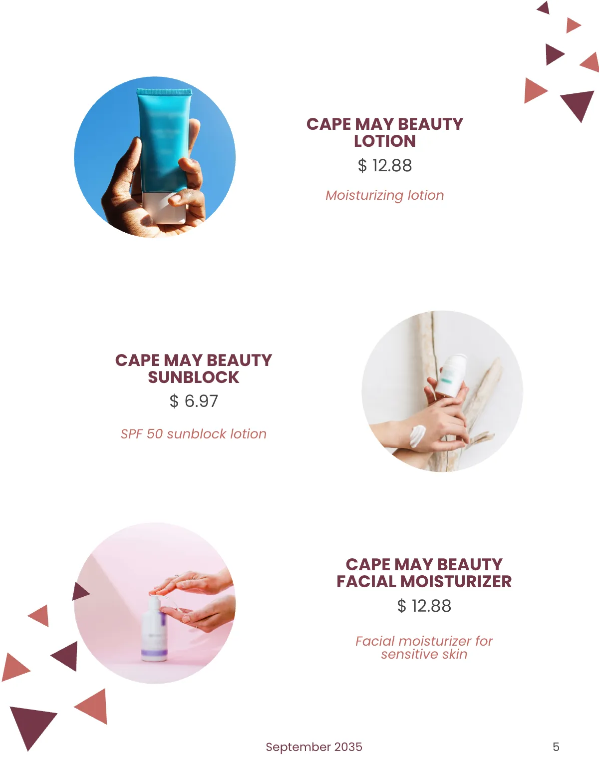 Free Business Product Catalog Template to Edit Online