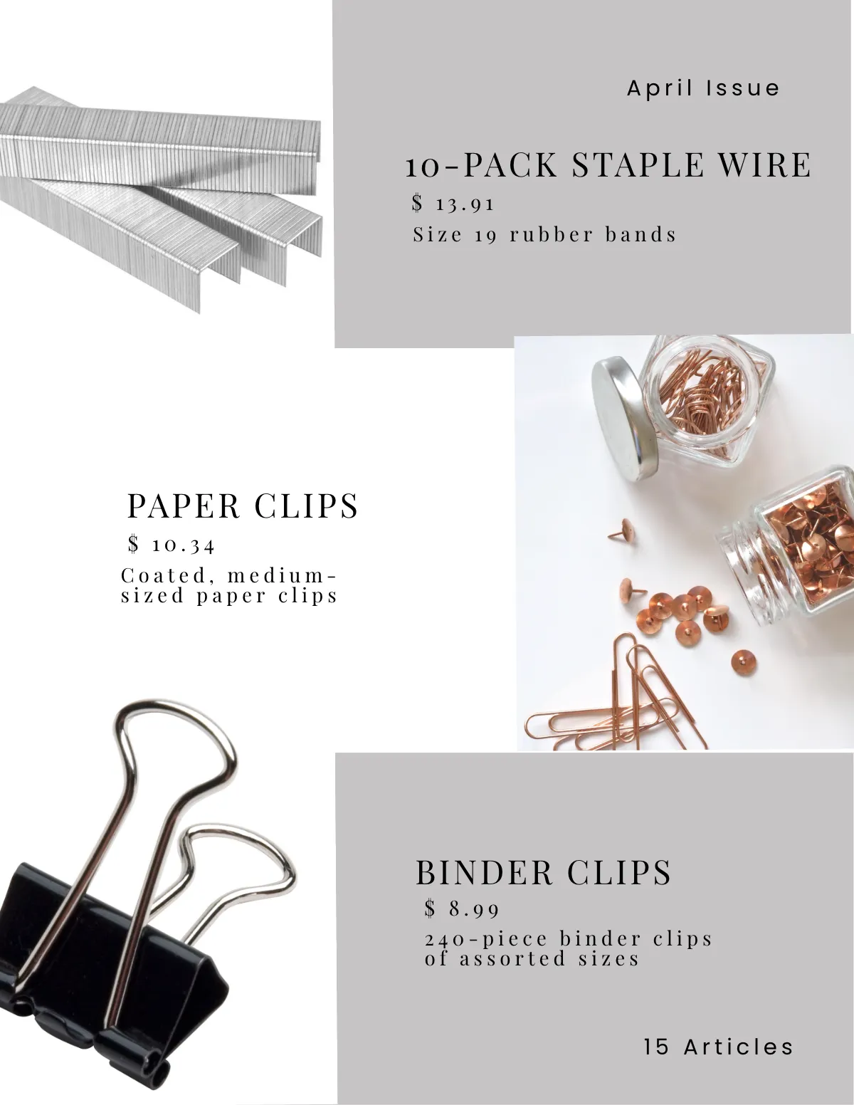 Free Business Catalog Template to Edit Online