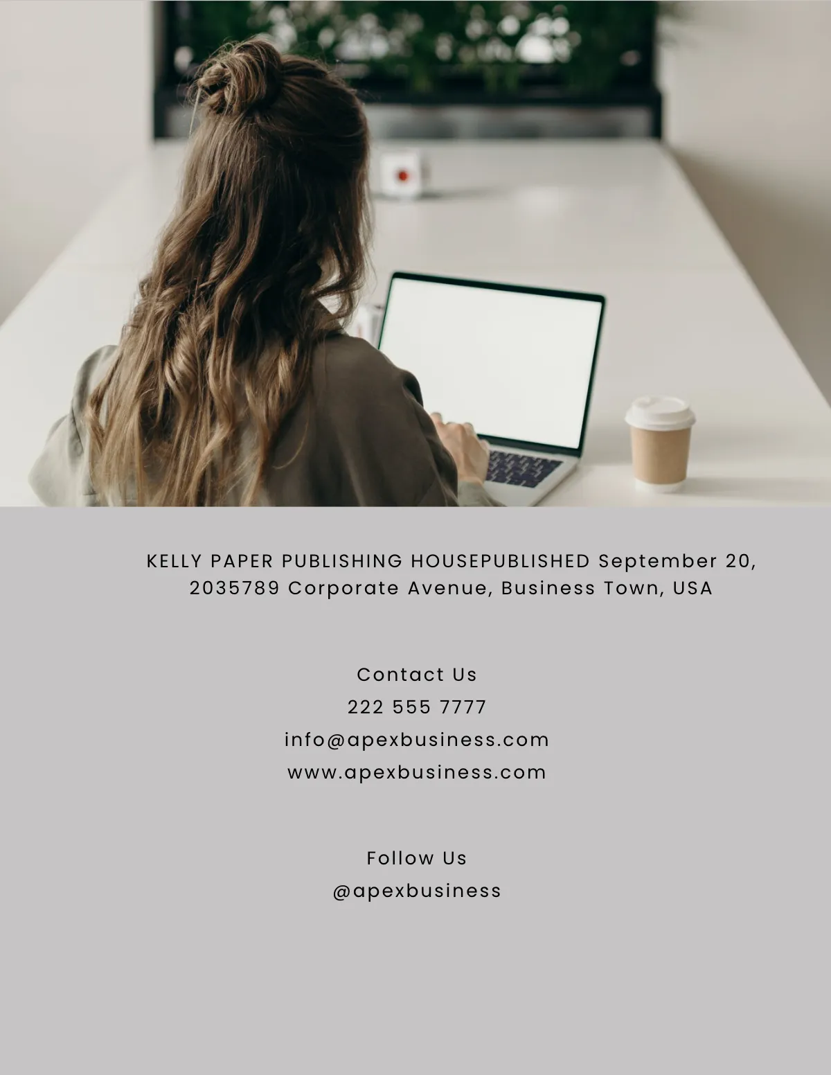 Free Business Catalog Template to Edit Online