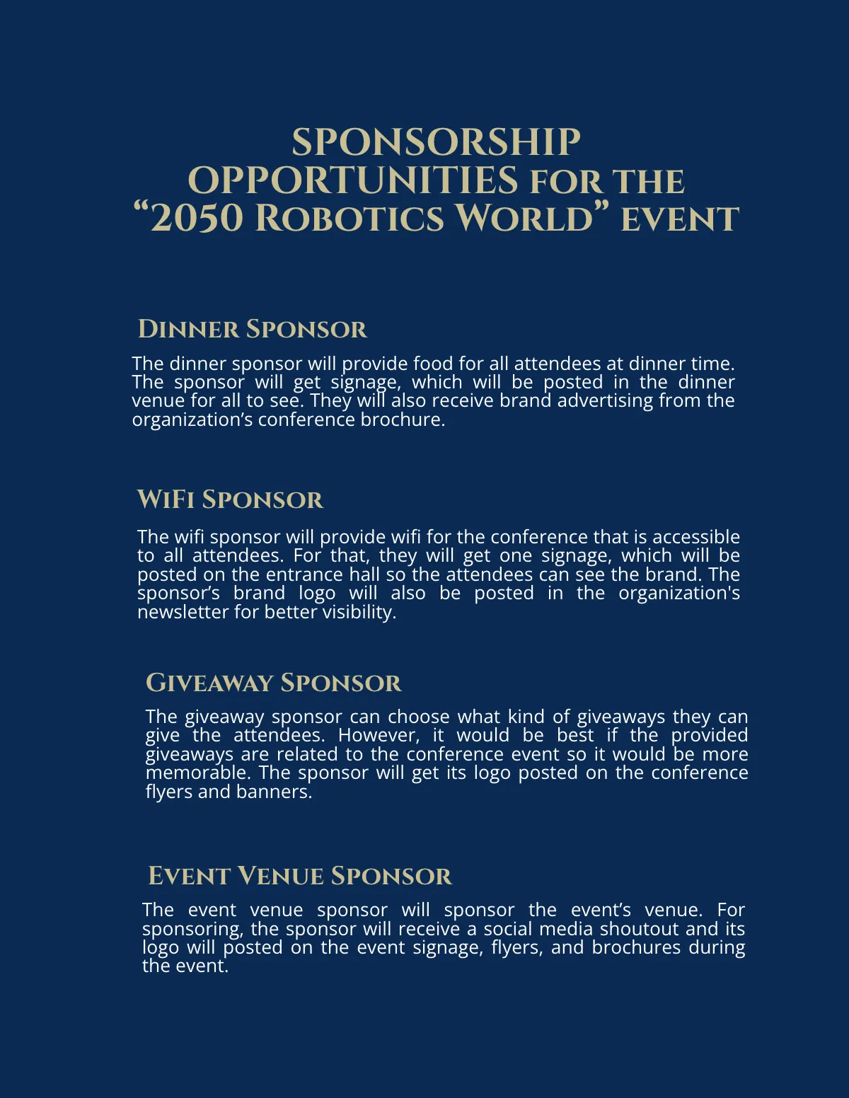 Free Sales Prospectus Template to Edit Online