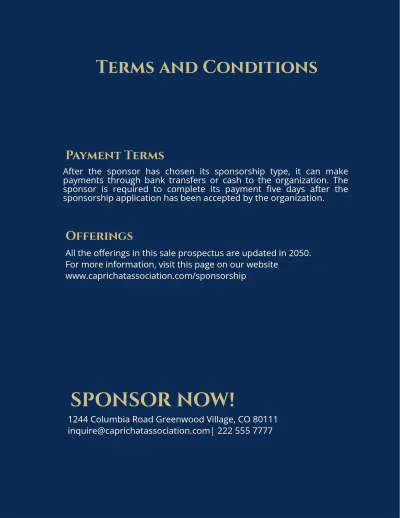 Free Sales Prospectus Template to Edit Online