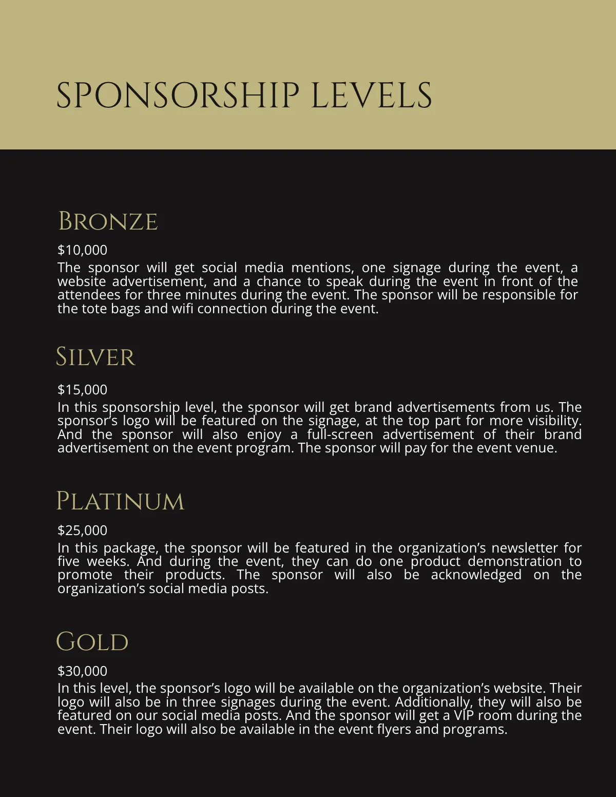 Free Marketing Prospectus Template to Edit Online