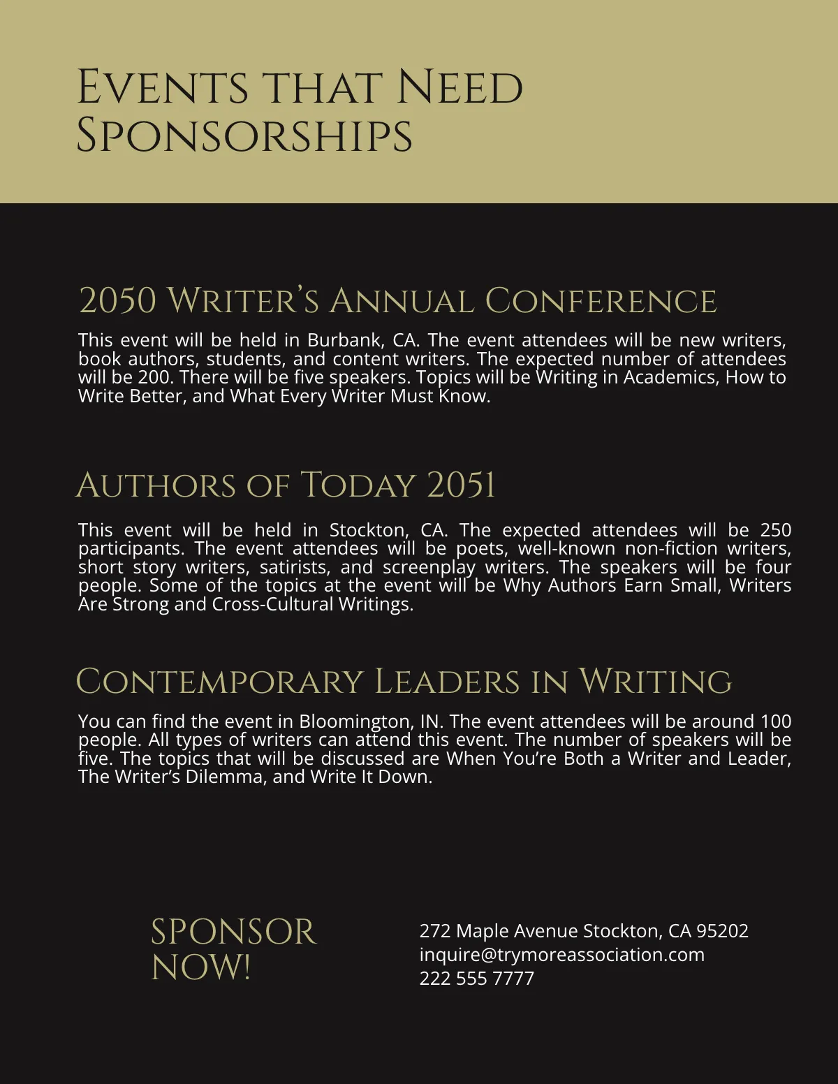 Free Marketing Prospectus Template to Edit Online