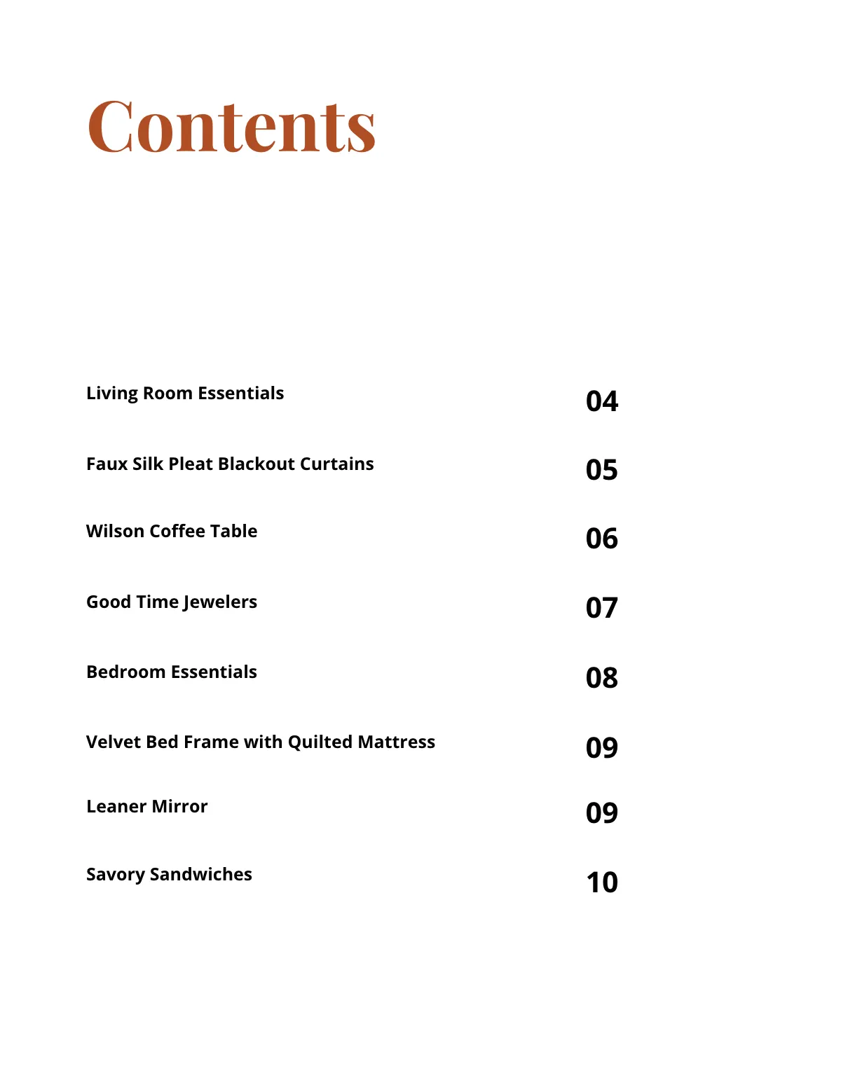 Free Modern Company Catalog Template to Edit Online