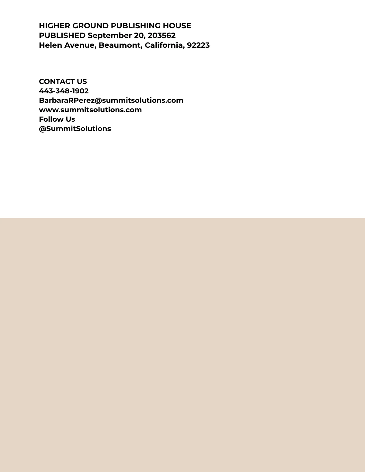 Free Modern Company Catalog Template to Edit Online