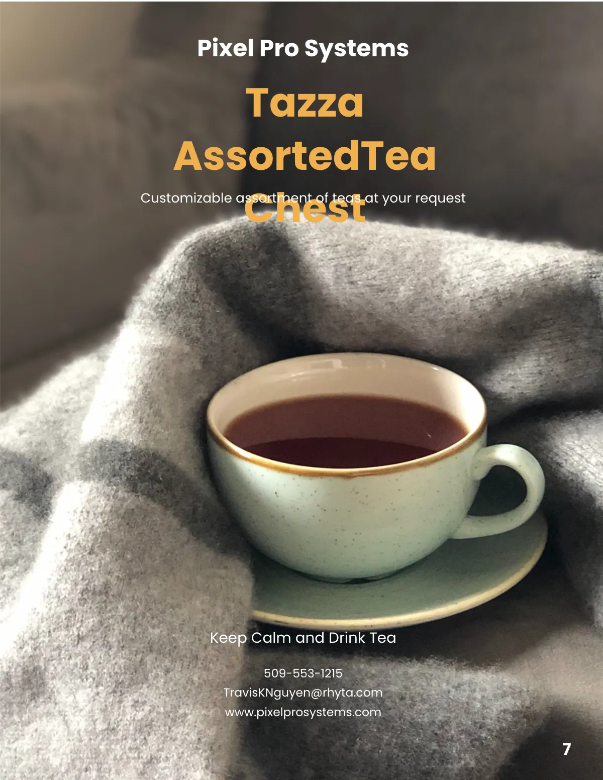 Free Coffee Company Catalog Template to Edit Online