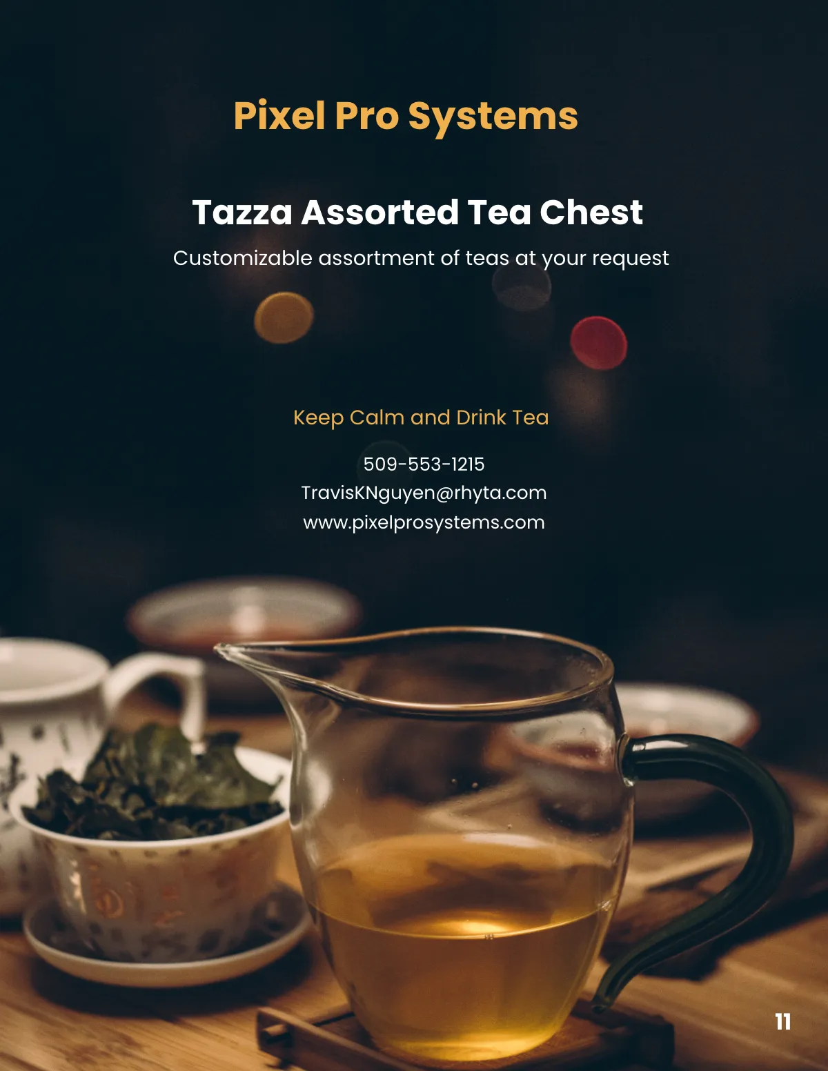 Free Coffee Company Catalog Template to Edit Online