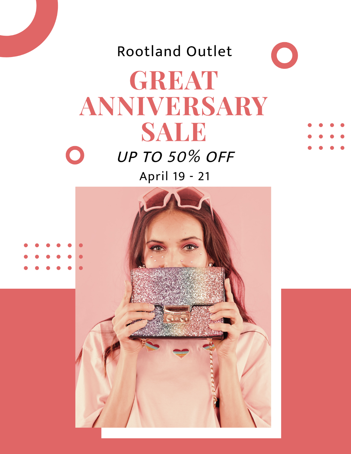 Anniversary Sale Flyer Template - Edit Online & Download