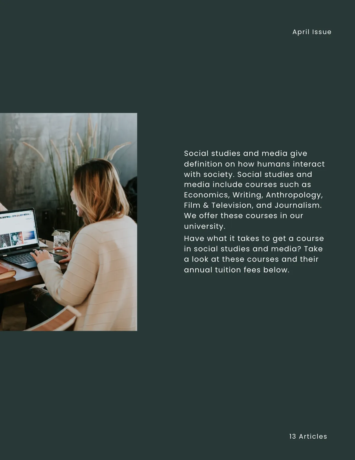 Free University Course Catalog Template to Edit Online