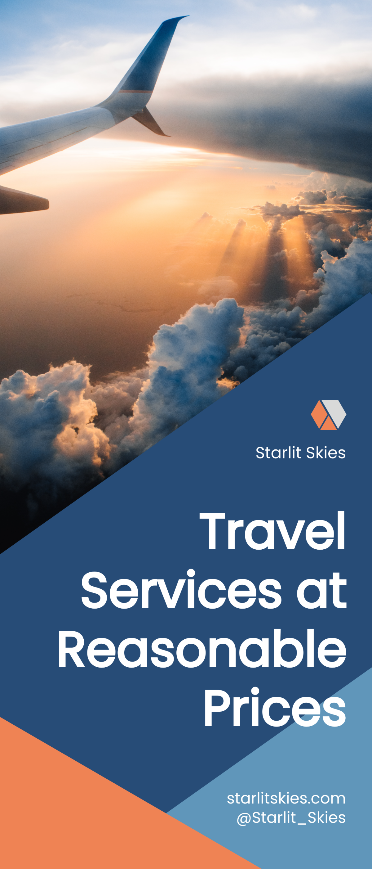 Travel Services Roll Up Banner Template