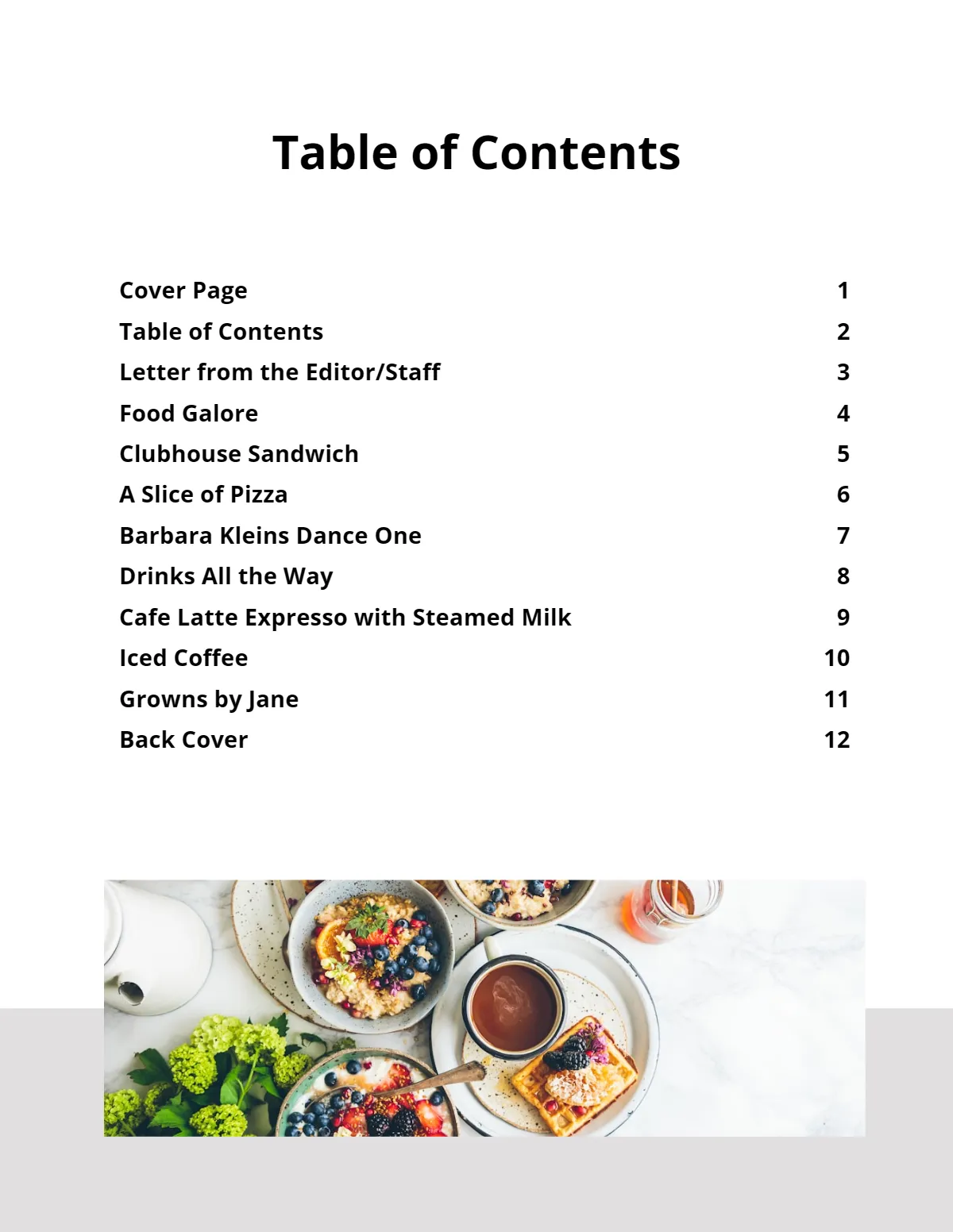 Free Simple Company Catalog Template to Edit Online Free Simple Company Catalog Template to Edit Online