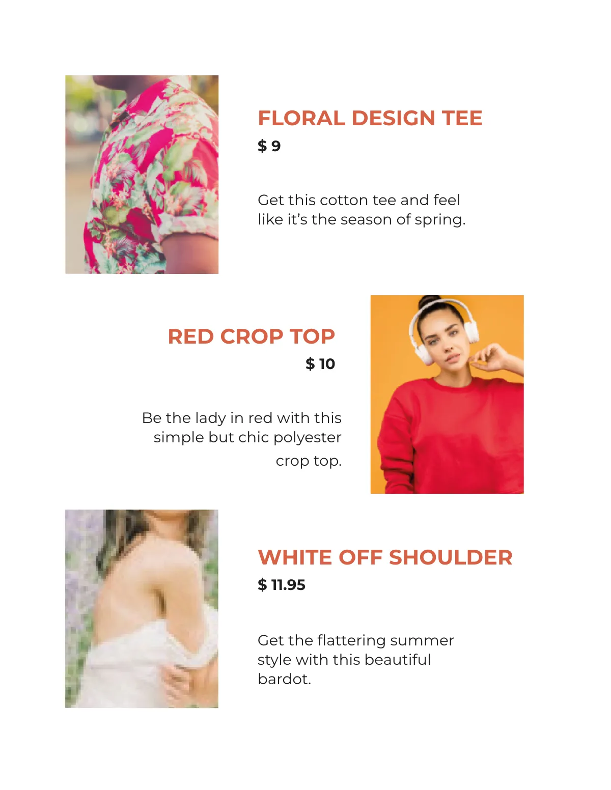 Free Sample Company Catalog Template to Edit Online