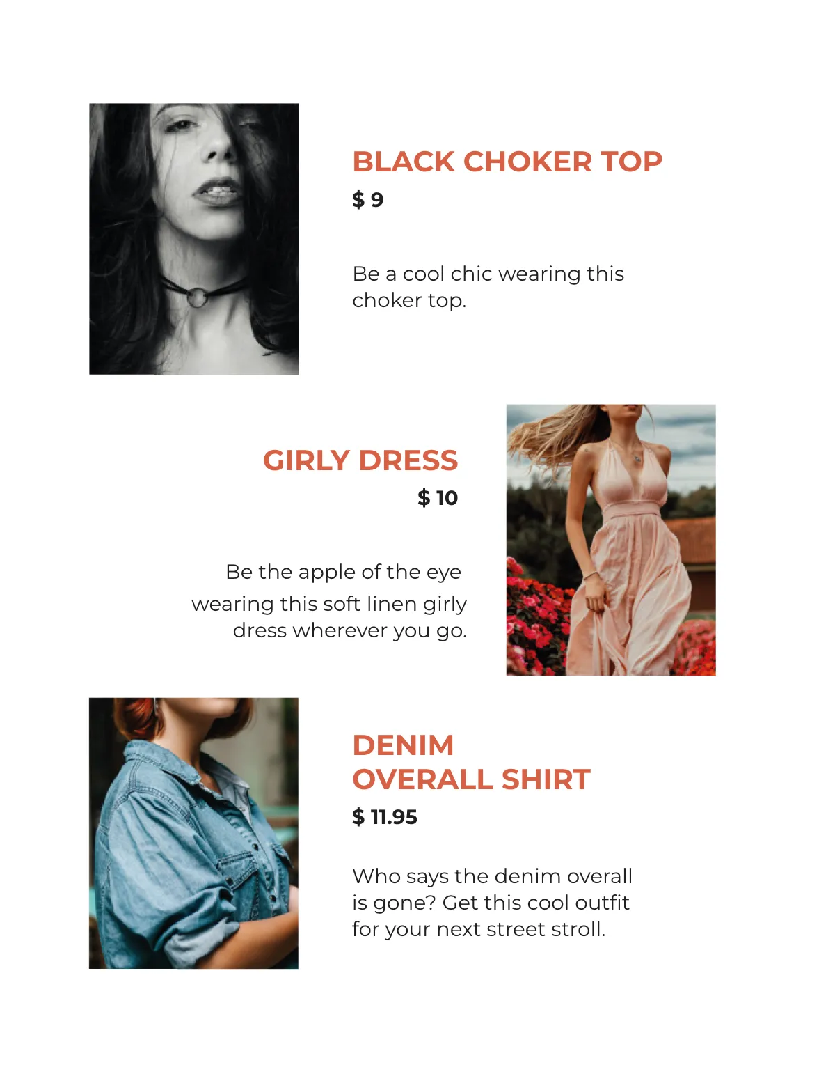 Free Sample Company Catalog Template to Edit Online