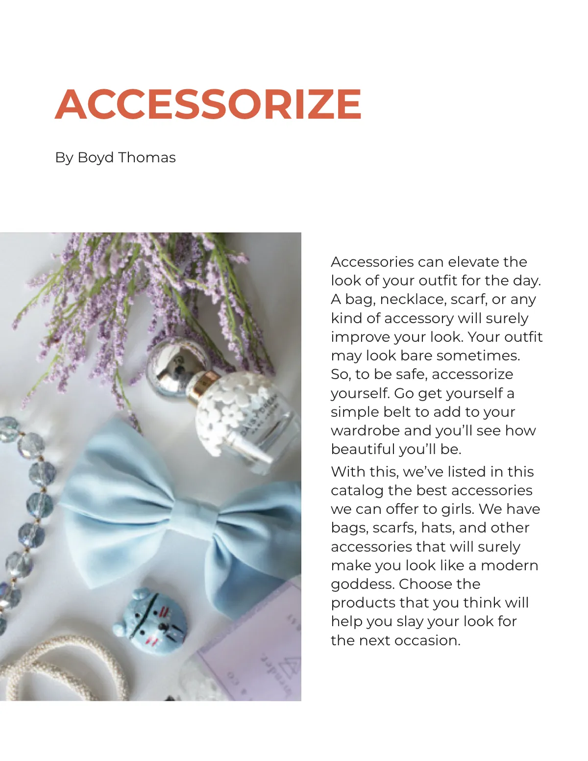 Free Sample Company Catalog Template to Edit Online