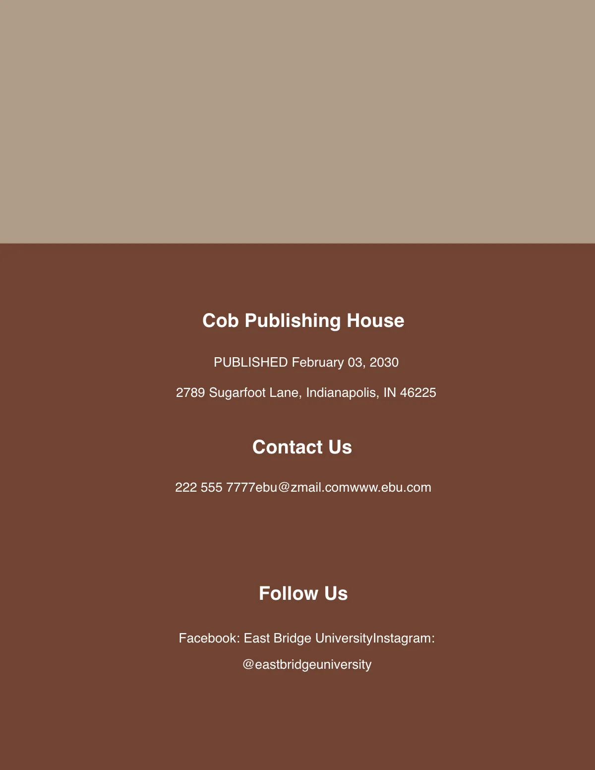 Free Course Catalog Template to Edit Online