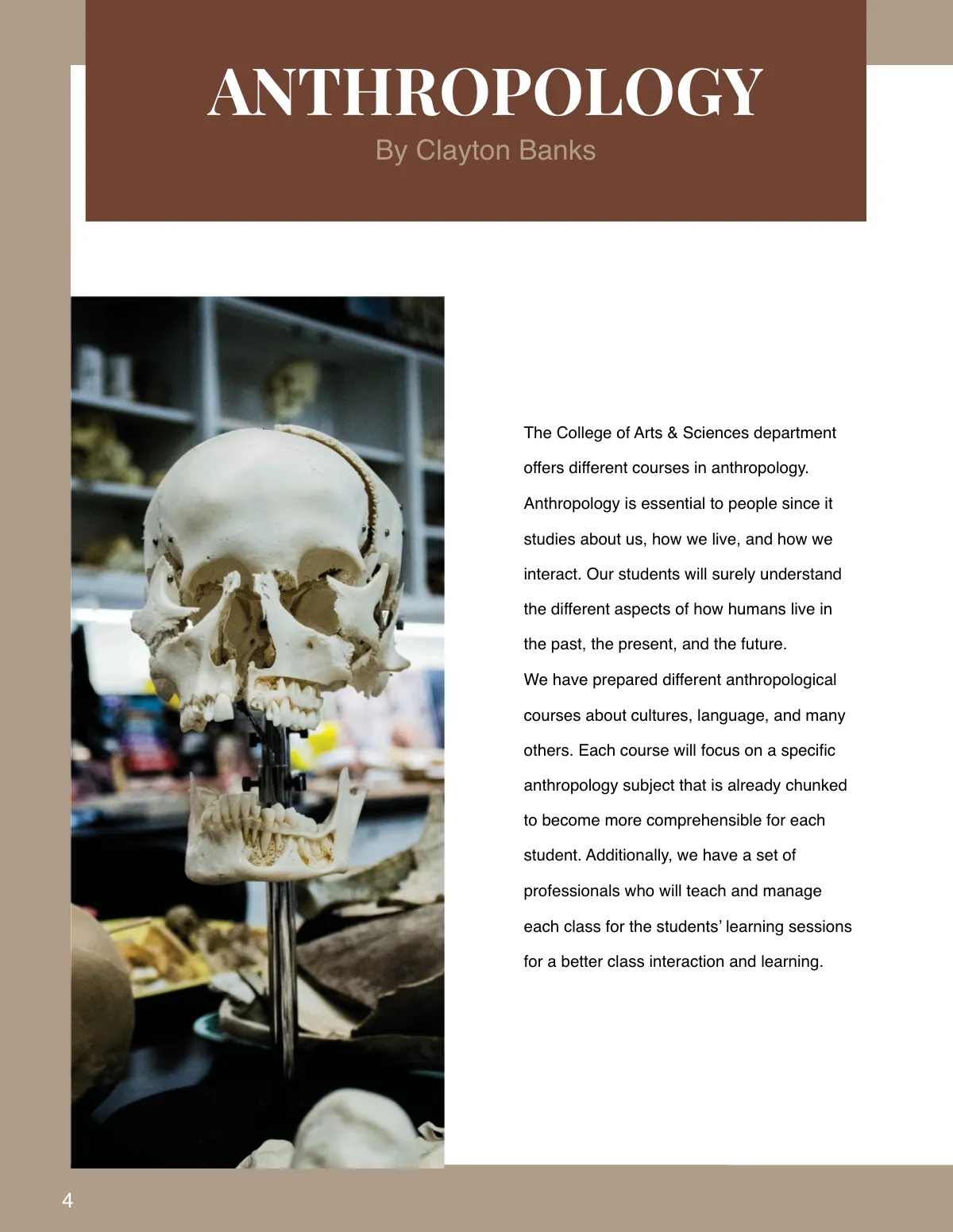 Free Course Catalog Template to Edit Online