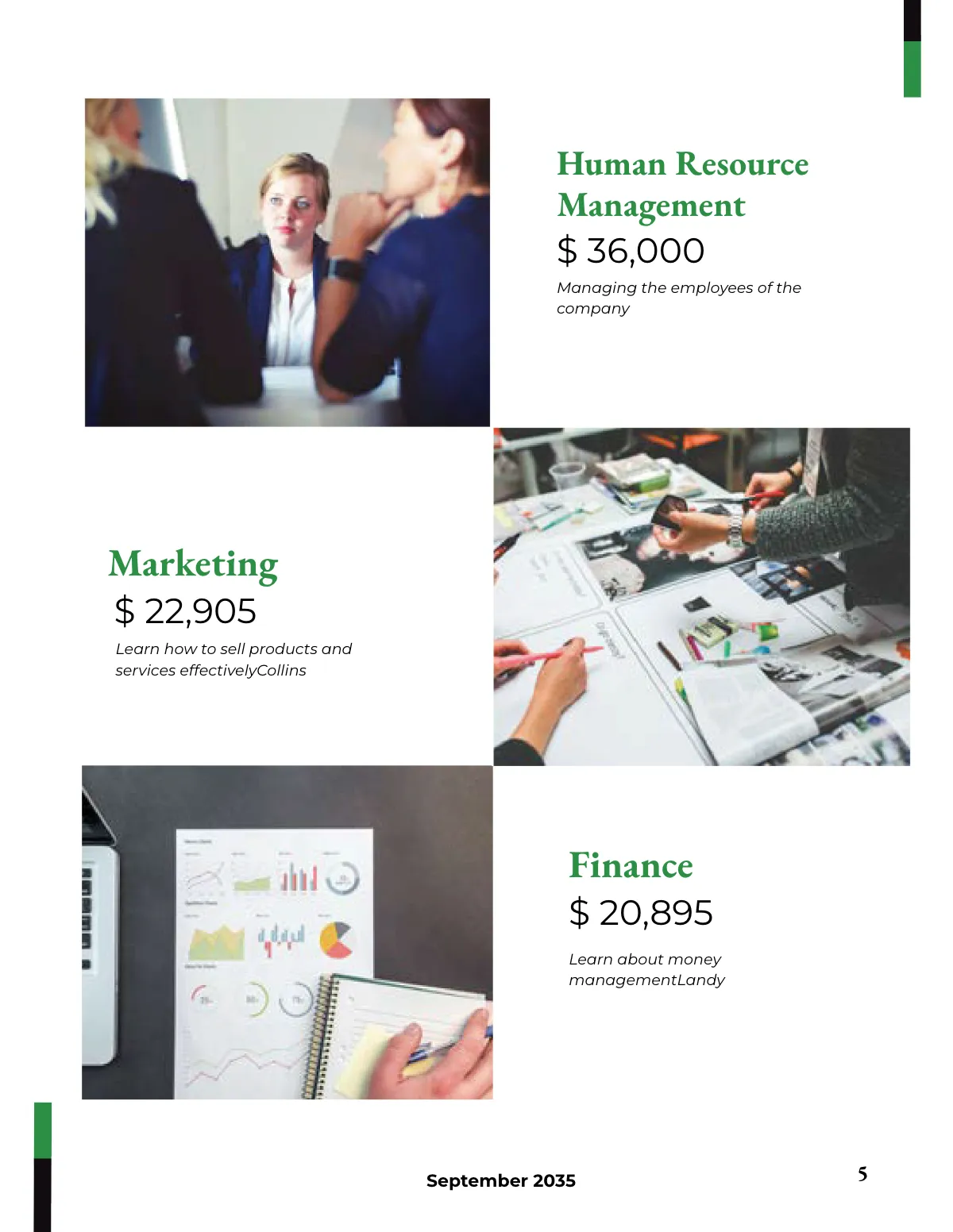 Free Modern Course Catalog Template to Edit Online