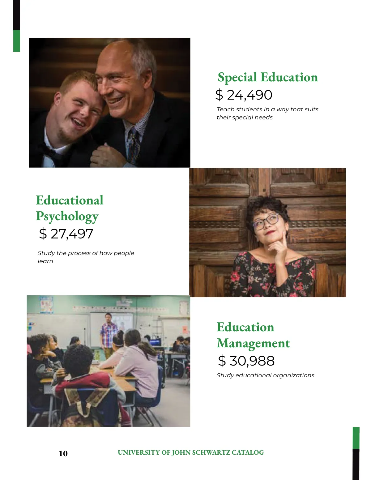 Free Modern Course Catalog Template to Edit Online