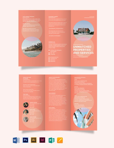 Vacation Rental TriFold Brochure