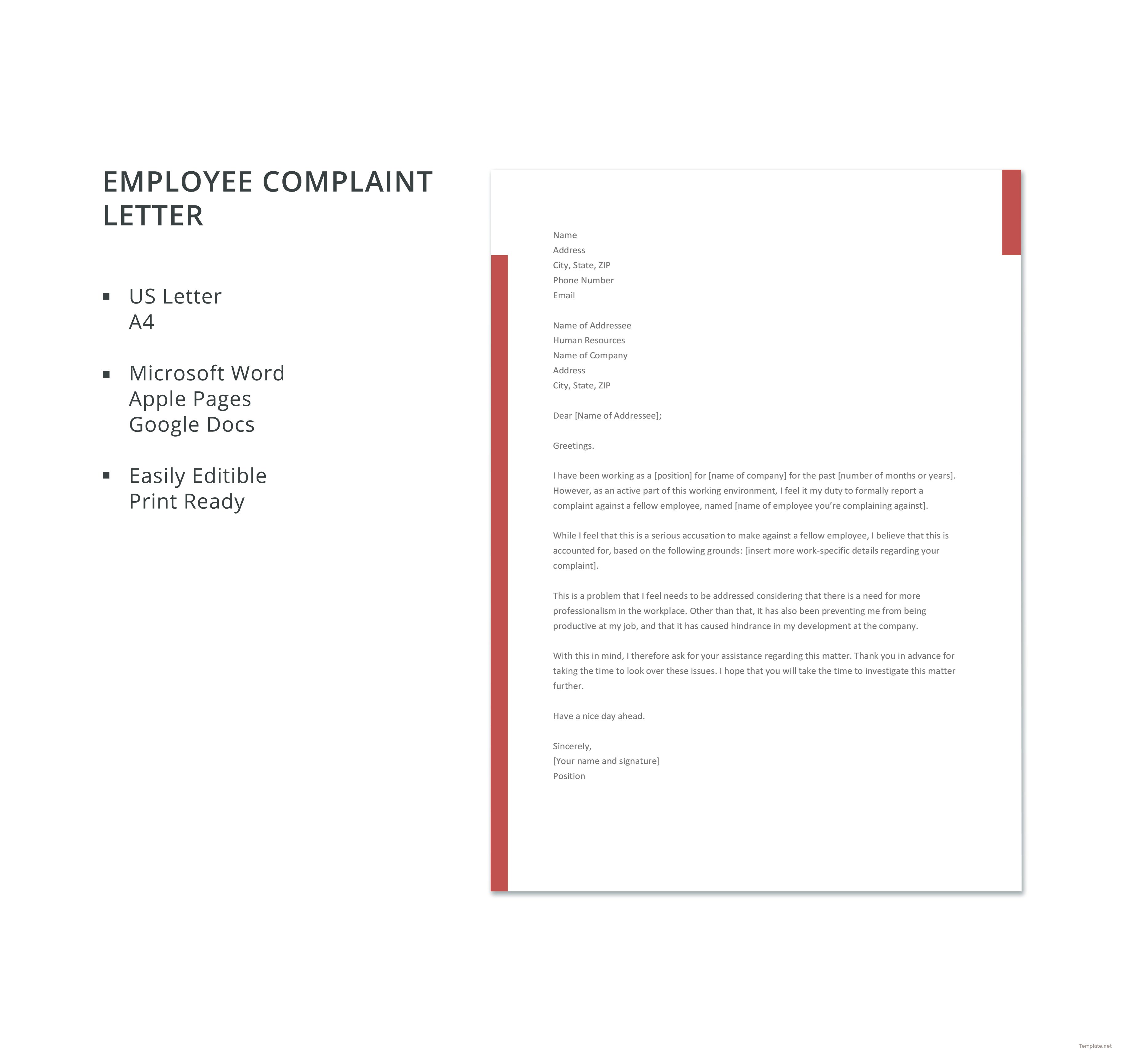 free-employee-complaint-letter-template-in-microsoft-word-apple-pages