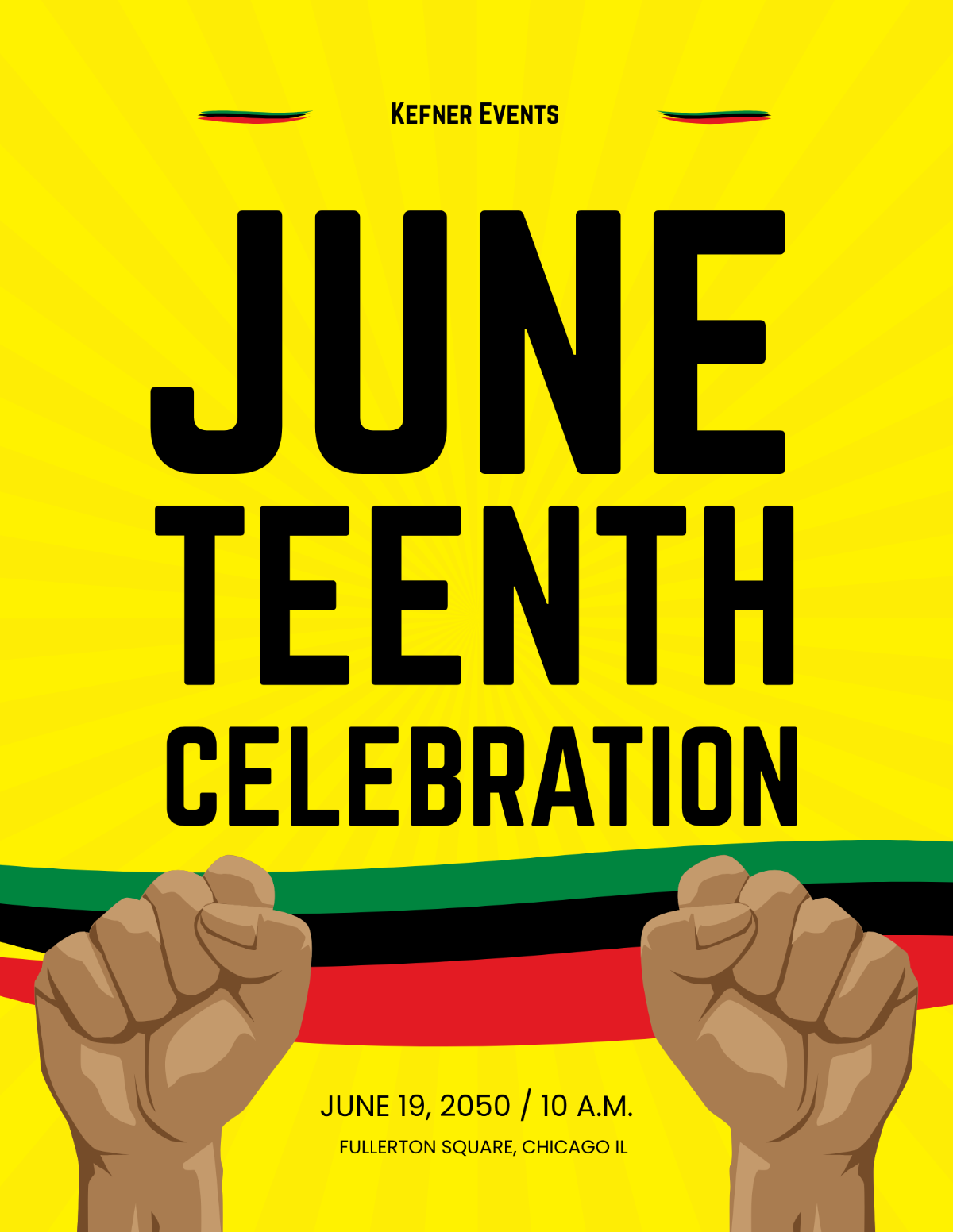 FREE Juneteenth 2024 Templates & Examples - Edit Online & Download