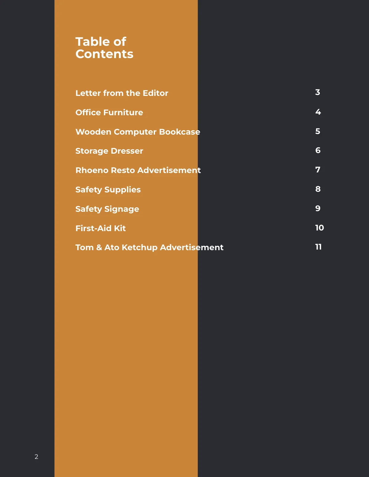Free Modern Office Catalog Template to Edit Online