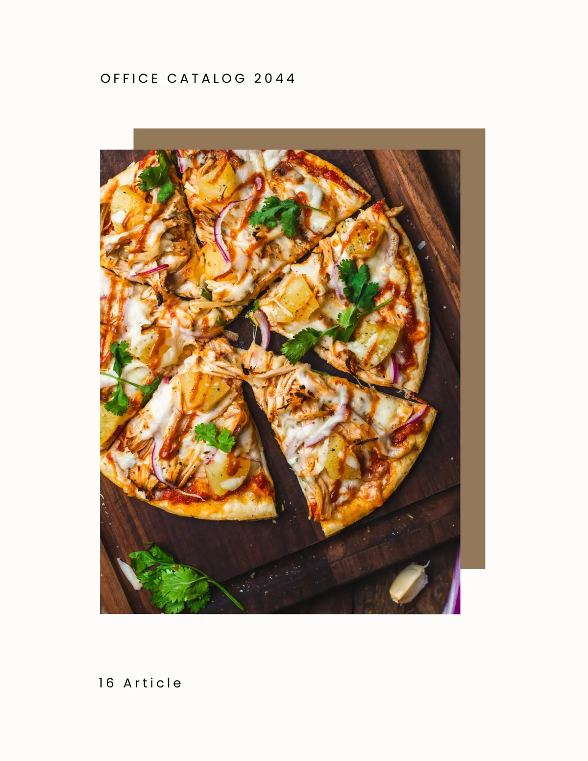 Free Simple Office Catalog Template to Edit Online